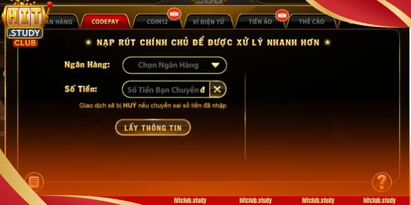 Các giao dịch nap tại cổng cược được xử lý gọn gàng. Các giao dịch nap tại cổng cược được xử lý gọn gàng.