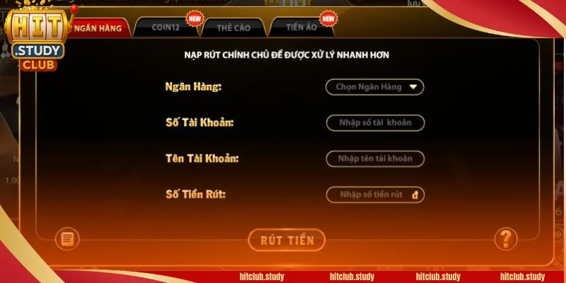 Chỉ dẫn rút thưởng tại cổng cược Hitclub nhanh gọn, dễ dàng. Chỉ dẫn rút thưởng tại cổng cược Hitclub nhanh gọn, dễ dàng.