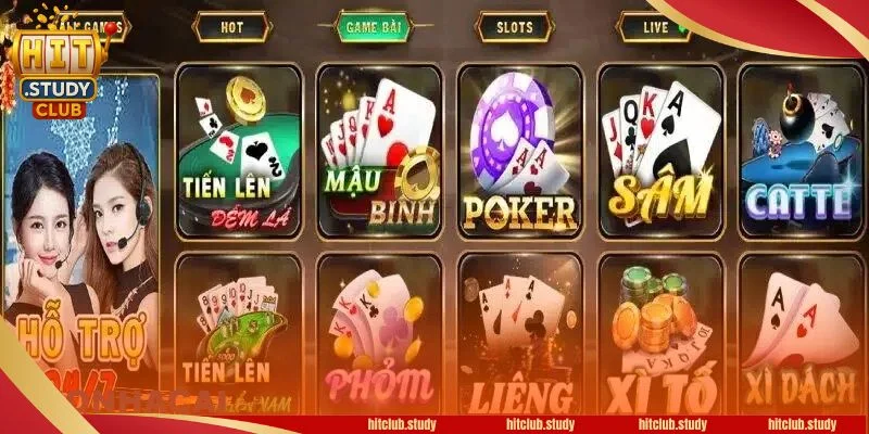 Sảnh Casino của Hitclub sôi động với hàng nghìn bàn cược. Sảnh Casino của Hitclub sôi động với hàng nghìn bàn cược.